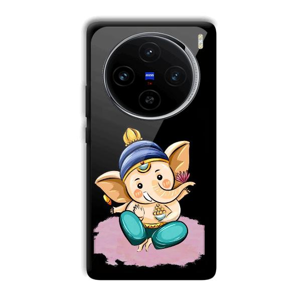Ganpathi Ji Phone Customized Printed Back Cover for Vivo X100
