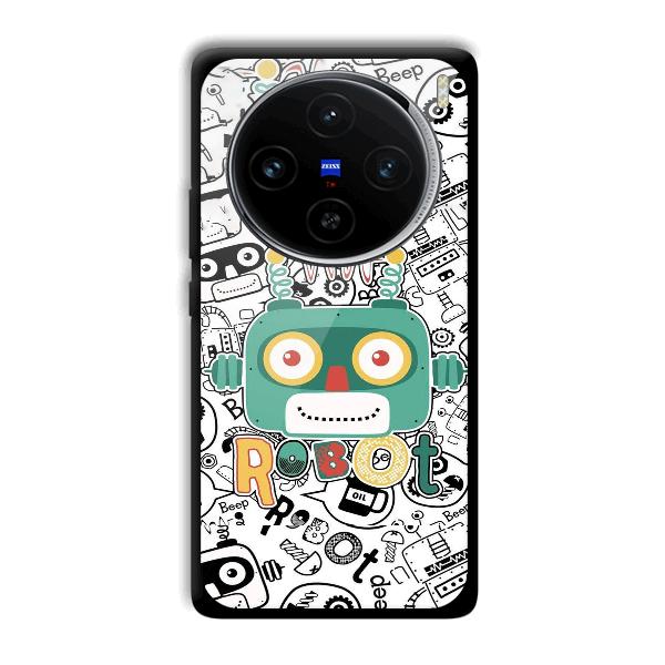 Animated Robot Phone Customized Printed Back Cover for Vivo X100