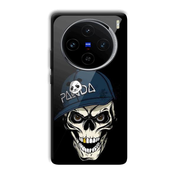 Panda & Skull Phone Customized Printed Back Cover for Vivo X100