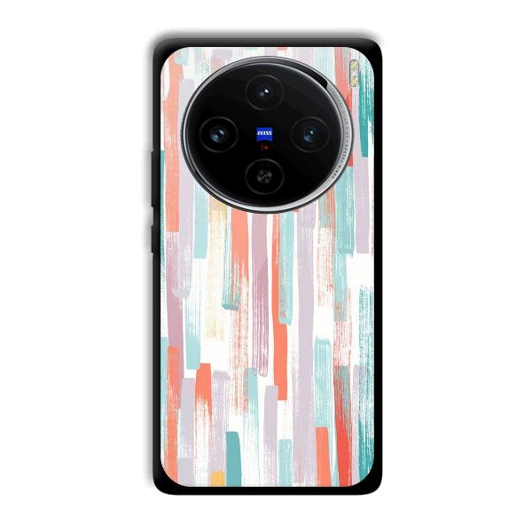 Light Paint Stroke Phone Customized Printed Back Cover for Vivo X100