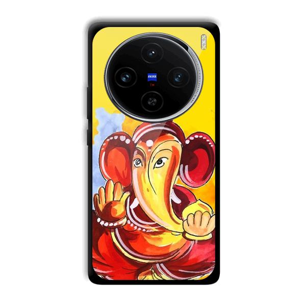 Ganesha Ji Phone Customized Printed Back Cover for Vivo X100