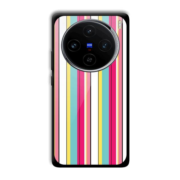 Lines Pattern Phone Customized Printed Back Cover for Vivo X100