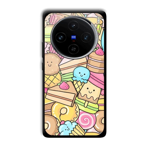 Love Desserts Phone Customized Printed Back Cover for Vivo X100