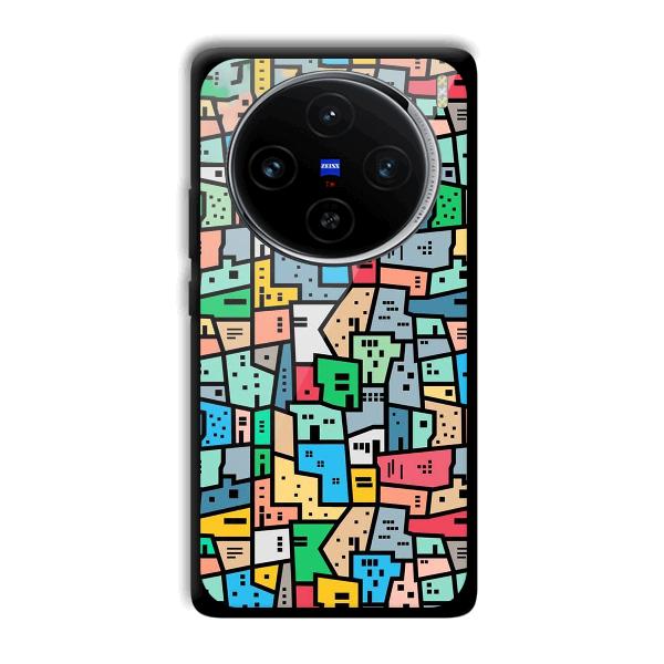 Small Homes Phone Customized Printed Back Cover for Vivo X100