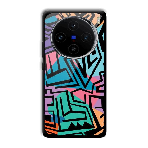 Patterns Phone Customized Printed Back Cover for Vivo X100