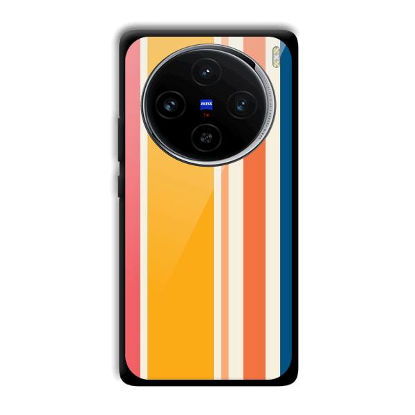 Colorful Pattern Phone Customized Printed Back Cover for Vivo X100