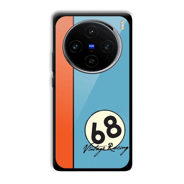 Vintage Racing Phone Customized Printed Back Cover for Vivo X100