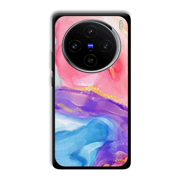Water Colors Phone Customized Printed Back Cover for Vivo X100
