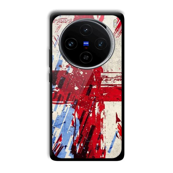 Red Cross Design Phone Customized Printed Back Cover for Vivo X100