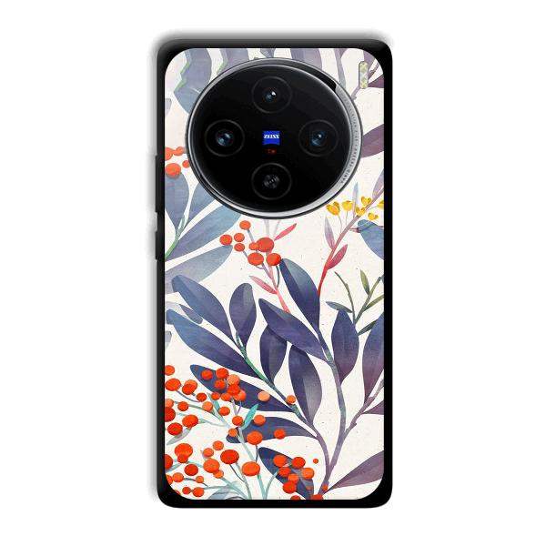 Cherries Phone Customized Printed Back Cover for Vivo X100