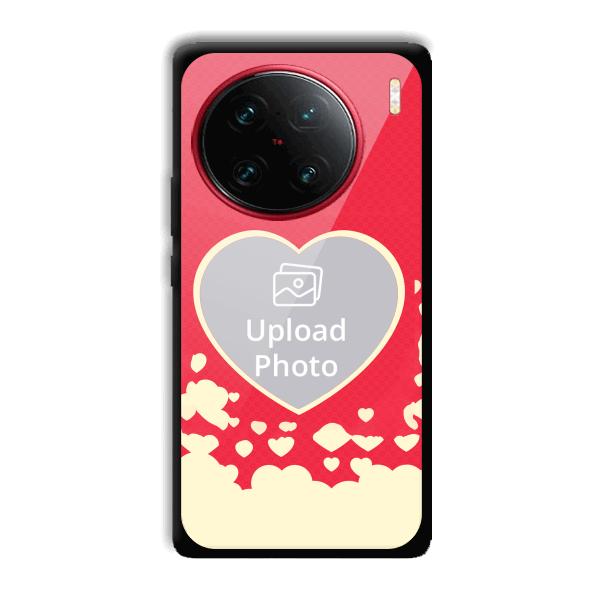 Heart Customized Printed Back Cover for Vivo X90 Pro