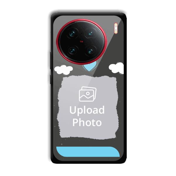 Love & Clouds Customized Printed Back Cover for Vivo X90 Pro