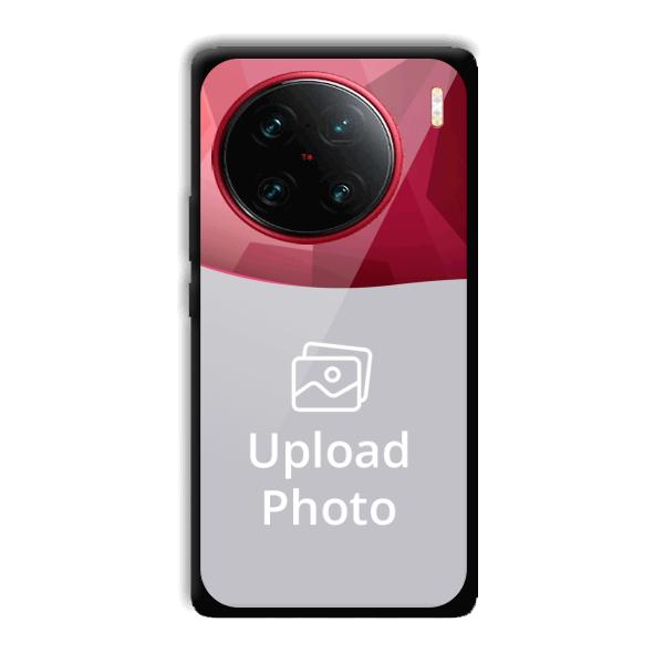 Pinkish Customized Printed Back Cover for Vivo X90 Pro