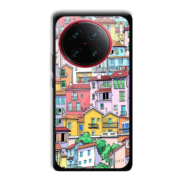 Colorful Alley Phone Customized Printed Back Cover for Vivo X90 Pro