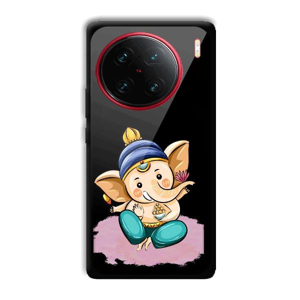 Ganpathi Ji Phone Customized Printed Back Cover for Vivo X90 Pro