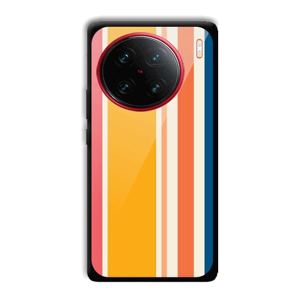 Colorful Pattern Phone Customized Printed Back Cover for Vivo X90 Pro