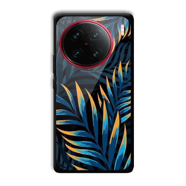 Mountain Leaves Phone Customized Printed Back Cover for Vivo X90 Pro