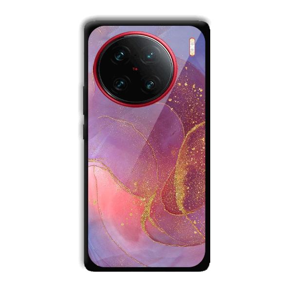 Sparkling Marble Phone Customized Printed Back Cover for Vivo X90 Pro