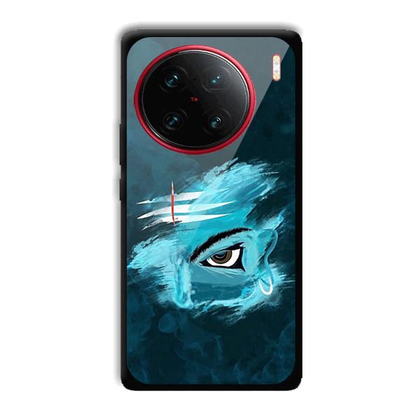 Shiva's Eye Phone Customized Printed Back Cover for Vivo X90 Pro