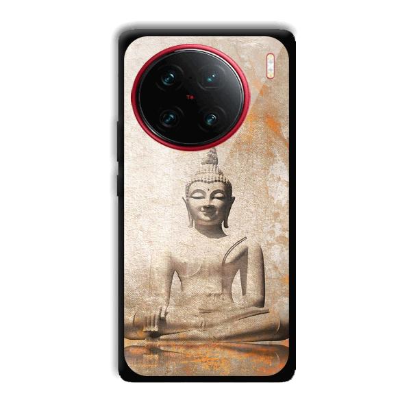 Buddha Statute Phone Customized Printed Back Cover for Vivo X90 Pro