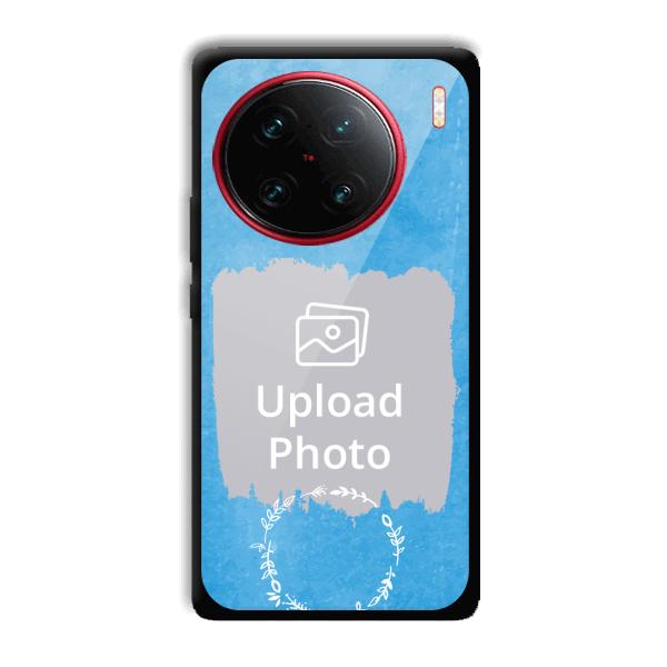 Blue Design Customized Printed Back Cover for Vivo X90