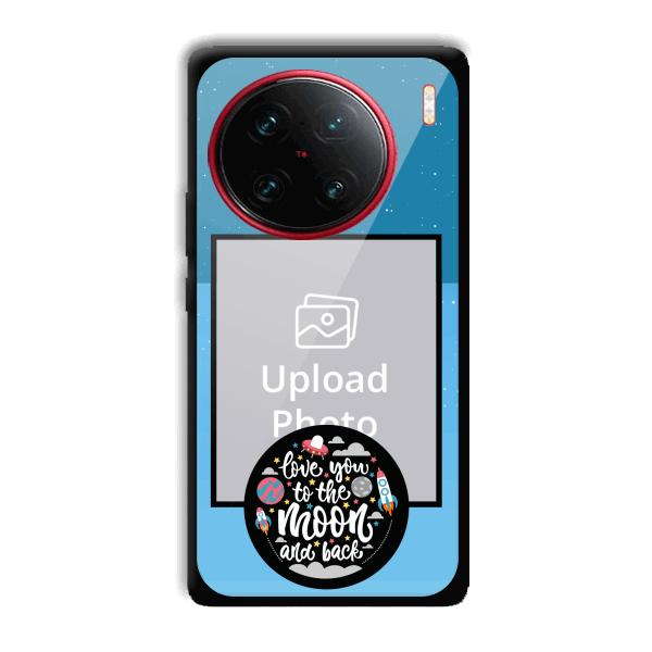 Love You Customized Printed Back Cover for Vivo X90