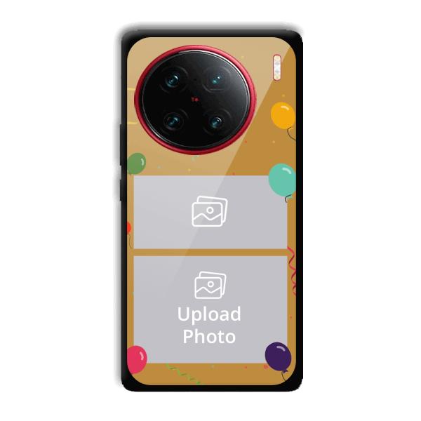 Balloons Customized Printed Back Cover for Vivo X90