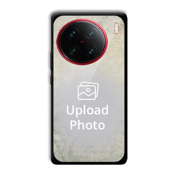Grey Retro Customized Printed Back Cover for Vivo X90