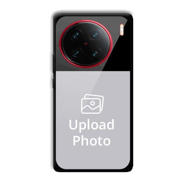 Black Customized Printed Back Cover for Vivo X90