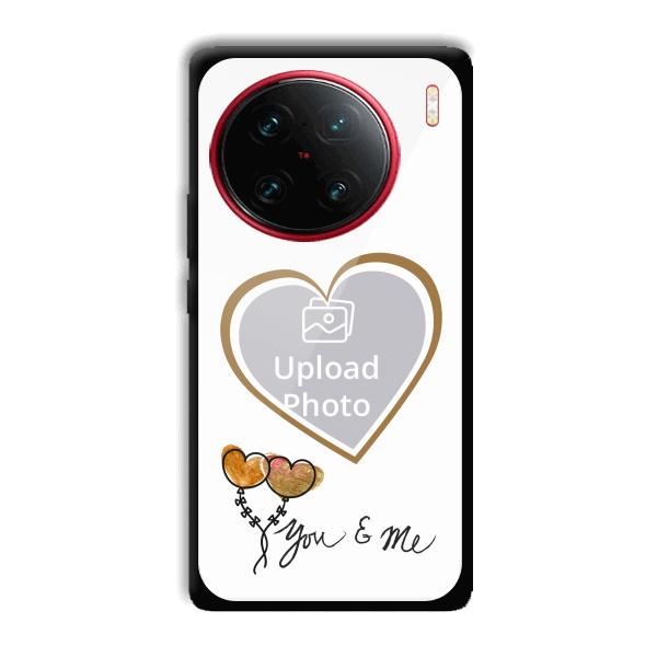 You & Me Customized Printed Back Cover for Vivo X90