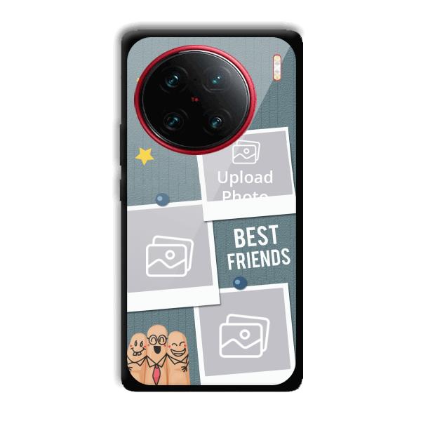 Best Friends Customized Printed Back Cover for Vivo X90