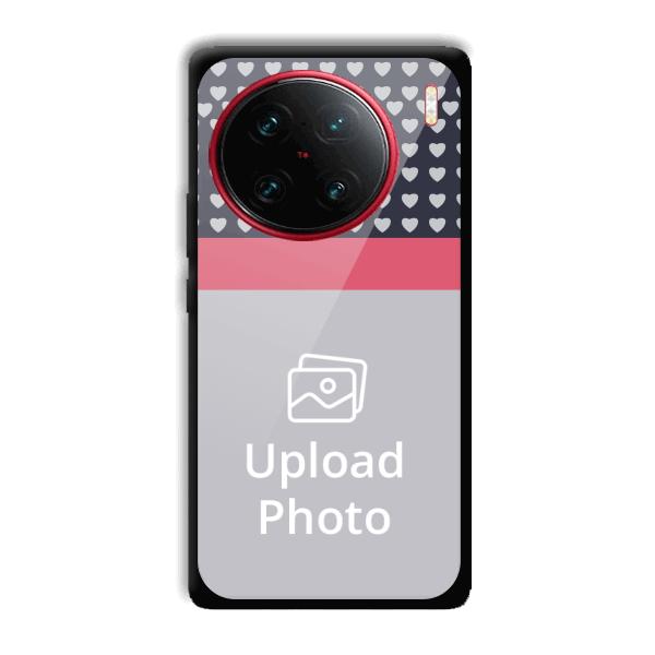 Hearts Customized Printed Back Cover for Vivo X90