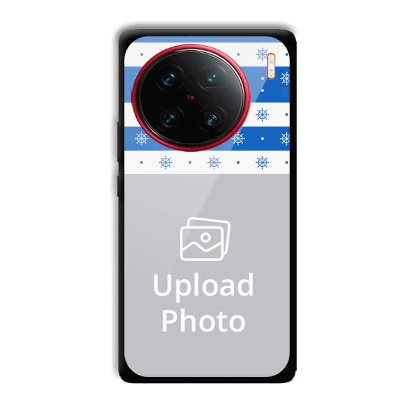 Blue Wheel Customized Printed Back Cover for Vivo X90
