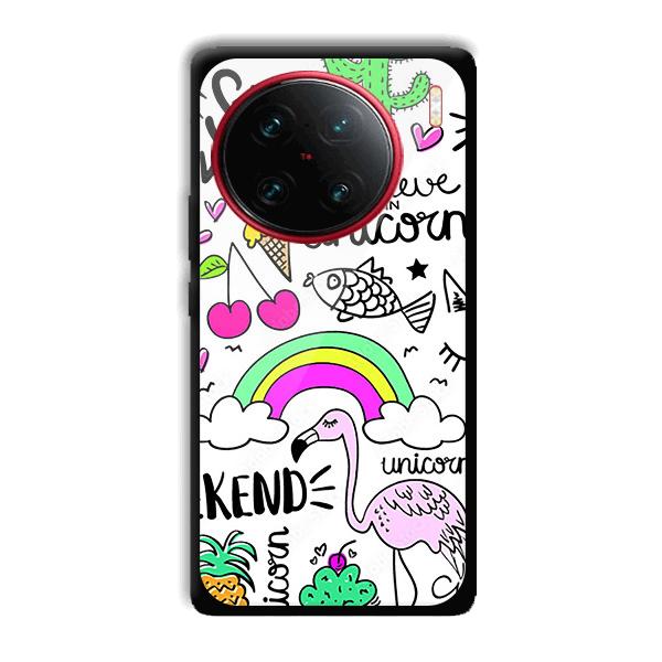 Stay Wild Phone Customized Printed Back Cover for Vivo X90