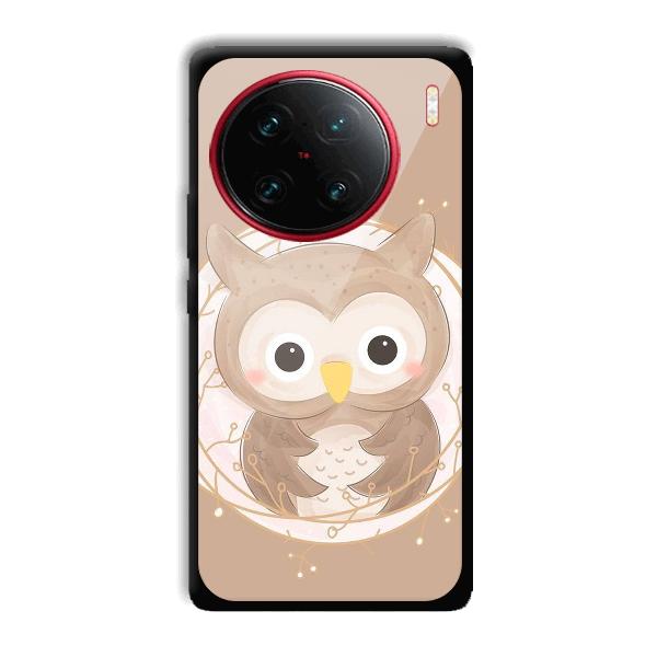 Owlet Phone Customized Printed Back Cover for Vivo X90
