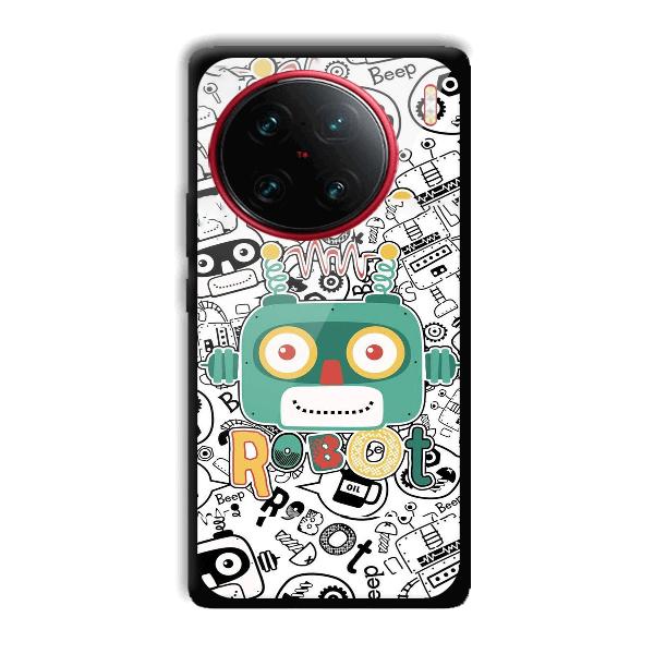 Animated Robot Phone Customized Printed Back Cover for Vivo X90