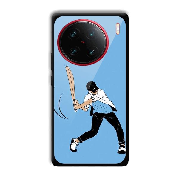 Cricketer Phone Customized Printed Back Cover for Vivo X90