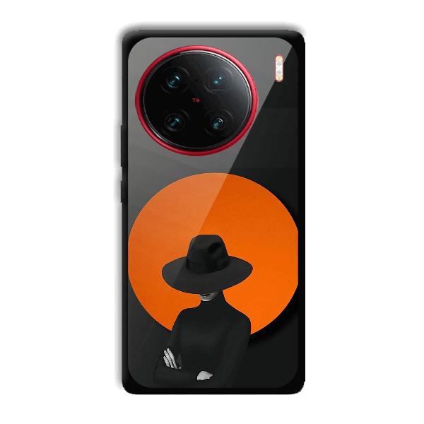Woman In Black Phone Customized Printed Back Cover for Vivo X90
