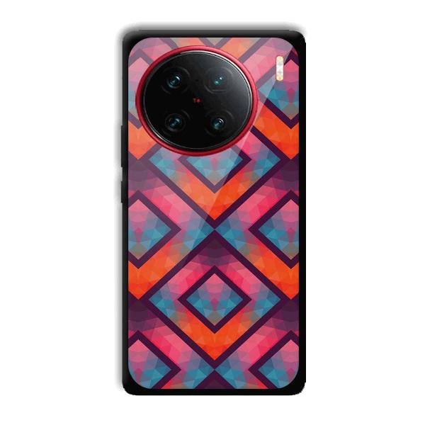 Colorful Boxes Phone Customized Printed Back Cover for Vivo X90