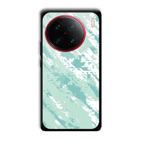 Sky Blue Design Phone Customized Printed Back Cover for Vivo X90