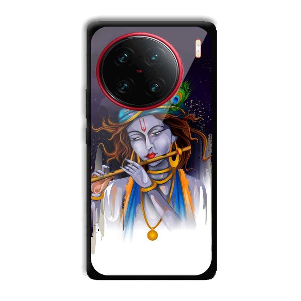 Krishna Phone Customized Printed Back Cover for Vivo X90