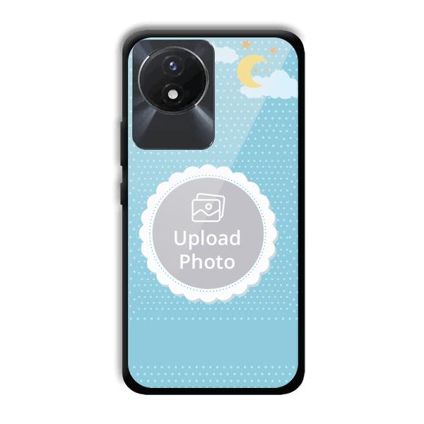 Circle Customized Printed Back Cover for Vivo Y02