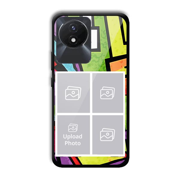 Pop of Colors Customized Printed Back Cover for Vivo Y02