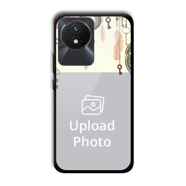Clocks & Keys Customized Printed Back Cover for Vivo Y02