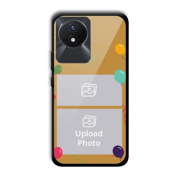 Balloons Customized Printed Back Cover for Vivo Y02
