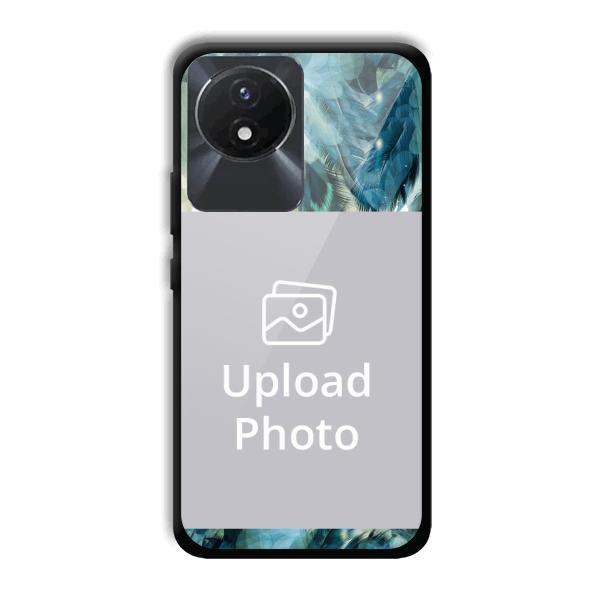 Peacock's Feathers Customized Printed Back Cover for Vivo Y02