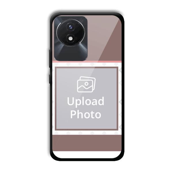 Frame Customized Printed Back Cover for Vivo Y02