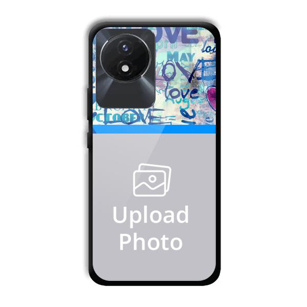 Love Customized Printed Back Cover for Vivo Y02