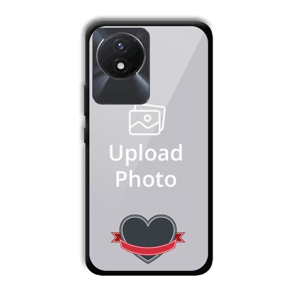 Heart Customized Printed Back Cover for Vivo Y02