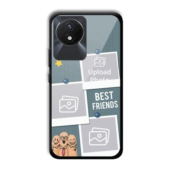 Best Friends Customized Printed Back Cover for Vivo Y02